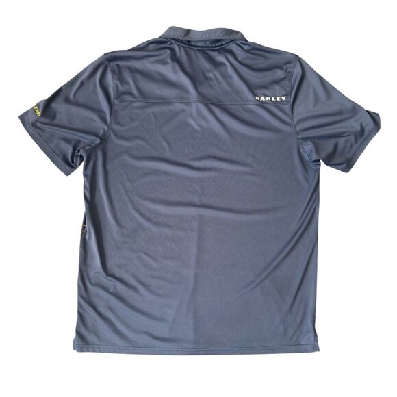 Oakley Men's The Players Championship Stripe Short Sleeve Golf Polo Shirt Large - Picture 4 of 9